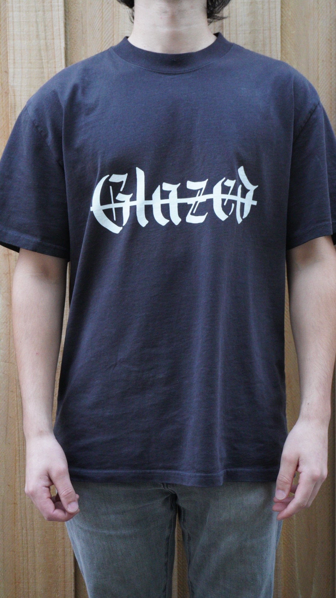 Glazed faded street shirt