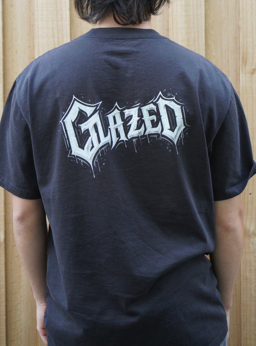 Glazed faded street shirt
